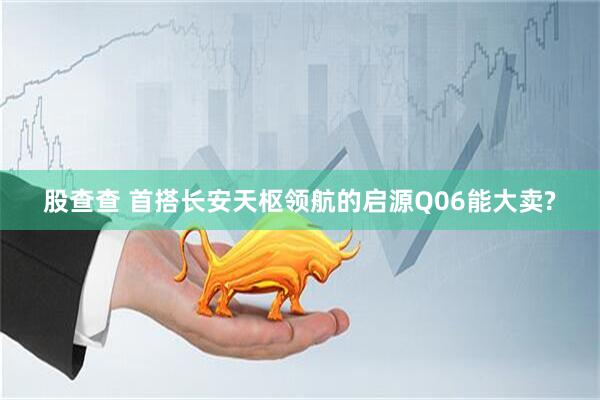 股查查 首搭长安天枢领航的启源Q06能大卖?